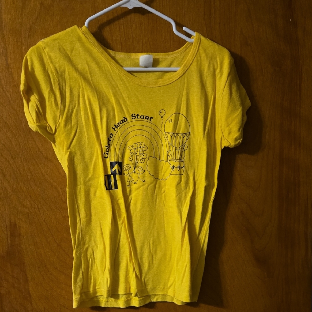 Anvil Yellow Tee with Graphic XL: C